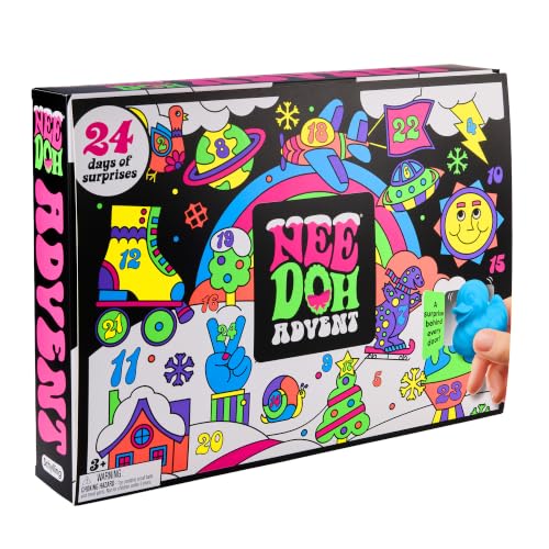 Schylling NeeDoh Squishmas Advent Calendar (Pack of 1)